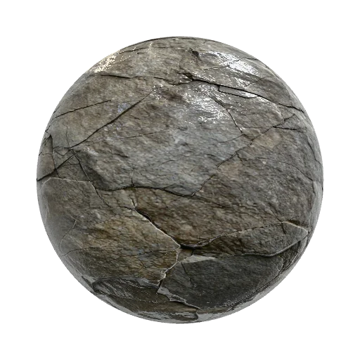 cracked desert stone